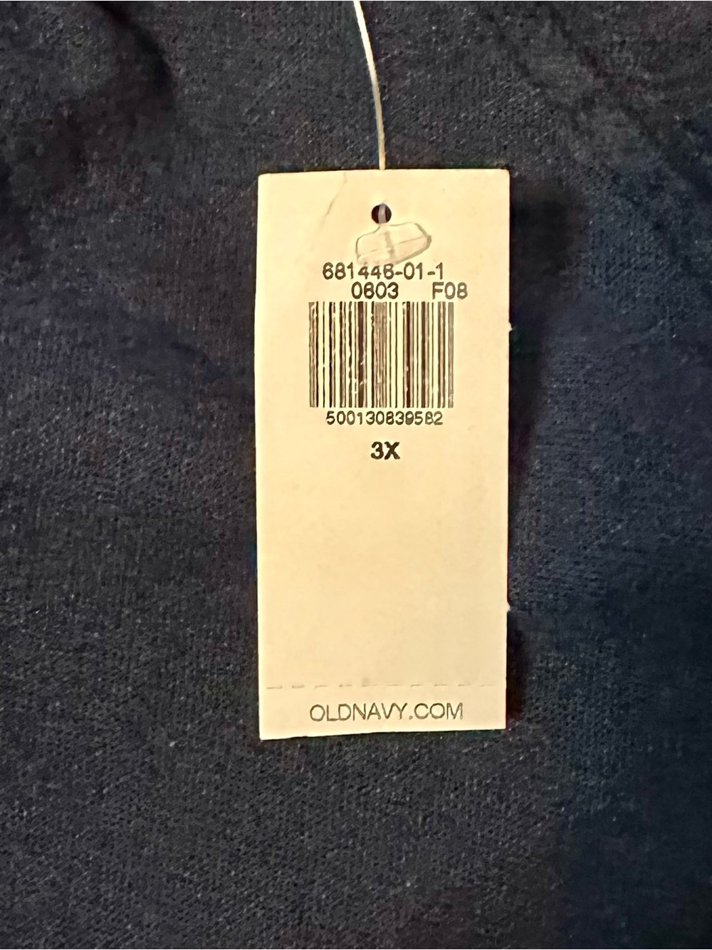 NWT Old Navy Wide-Leg Pull-On Pants in Navy - Picture 2 of 6